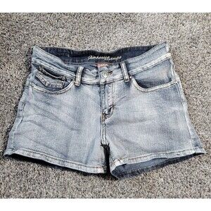 Vintage Funhouse Shorts Womens 7 Jean Denim Wash Mom Casual Ladies 28x2 Blue